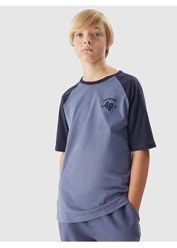 4F Koszulka w kolorze niebieskoszarym ze sklepu Limango Polska w kategorii T-shirty chłopięce - zdjęcie 165685363