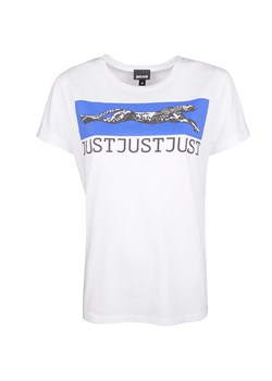 Just Cavalli T-shirt | S02GC0342 N20663 | Kobieta | Biały ze sklepu ubierzsie.com w kategorii Bluzki damskie - zdjęcie 165687872