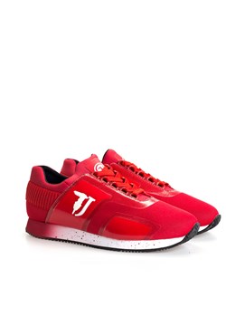 Trussardi Jeans Sneakersy | 77A00154 | Mężczyzna | Czerwony ze sklepu ubierzsie.com w kategorii Buty sportowe męskie - zdjęcie 165687940