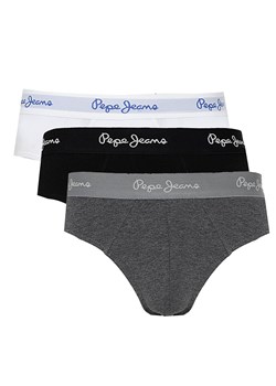 Pepe Jeans Slipy  "Ralph 3-Pack" | PMU10104 | Ralph | Mężczyzna | Czarny, Biały, Szary ze sklepu ubierzsie.com w kategorii Majtki męskie - zdjęcie 165688643
