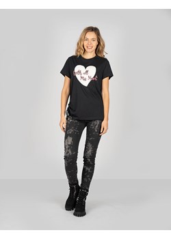 Trussardi Jeans T-Shirt | 56T00099 1T001632 | Kobieta | Czarny ze sklepu ubierzsie.com w kategorii Bluzki damskie - zdjęcie 165689741