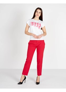 Pinko T-shirt "Annuvolare" | 1V10Q8 Y81C | Annuvolare T-shirt | Kobieta | Biały ze sklepu ubierzsie.com w kategorii Bluzki damskie - zdjęcie 165693391