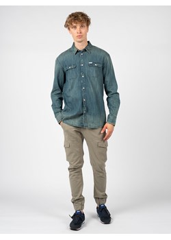 Guess Koszula | M1YH33D1GZ6 | Mężczyzna | Niebieski, Zielony ze sklepu ubierzsie.com w kategorii Koszule męskie - zdjęcie 165693980