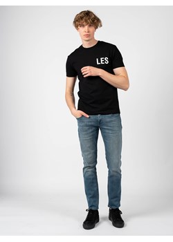 Les Hommes T-shirt | LF224301-0700-9001 | Grafic Print | Mężczyzna | Czarny ze sklepu ubierzsie.com w kategorii T-shirty męskie - zdjęcie 165698460