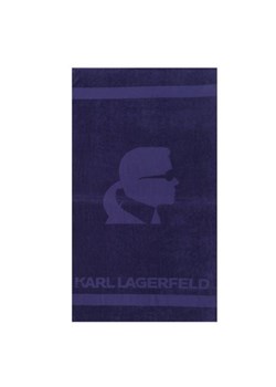 Karl Lagerfeld Ręcznik "Beach Towel" | KL18TW01 | Beach Towel | Kobieta | Granatowy ze sklepu ubierzsie.com w kategorii Ręczniki - zdjęcie 165700383
