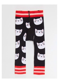 Denokids Legginsy &quot;Cat&quot; w kolorze czarnym ze sklepu Limango Polska w kategorii Legginsy niemowlęce - zdjęcie 165702503