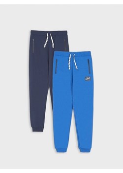 Sinsay - Spodnie dresowe jogger 2 pack - niebieski ze sklepu Sinsay w kategorii Spodnie chłopięce - zdjęcie 165704150
