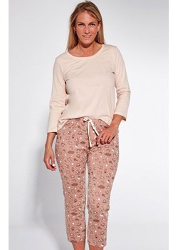 Urocza piżama damska 792/374 Paula, Kolor mocca, Rozmiar XXL, Cornette ze sklepu Intymna w kategorii Piżamy damskie - zdjęcie 165707021