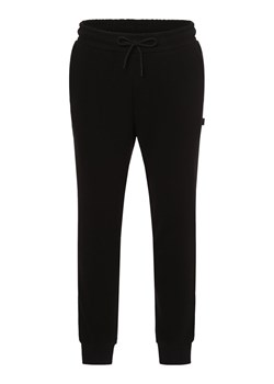 Jack & Jones Spodnie dresowe Mężczyźni Bawełna czarny jednolity ze sklepu vangraaf w kategorii Spodnie męskie - zdjęcie 165716820