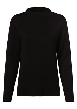 s.Oliver Sweter damski Kobiety wiskoza czarny jednolity ze sklepu vangraaf w kategorii Swetry damskie - zdjęcie 165716904