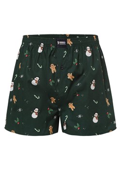 HAPPY SHORTS Bokserki Mężczyźni Bawełna jodłowy wzorzysty ze sklepu vangraaf w kategorii Majtki męskie - zdjęcie 165716932