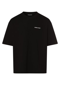 PEGADOR T-shirt męski Mężczyźni Bawełna czarny jednolity ze sklepu vangraaf w kategorii T-shirty męskie - zdjęcie 165716962