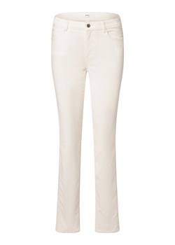 BRAX Spodnie Kobiety Bawełna écru jednolity ze sklepu vangraaf w kategorii Spodnie damskie - zdjęcie 165717180