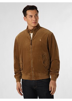 Polo Ralph Lauren Kurtka męska Mężczyźni Bawełna wielbłądzi jednolity ze sklepu vangraaf w kategorii Bluzy męskie - zdjęcie 165717384