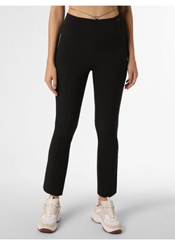 Calvin Klein Jeans Spodnie Kobiety Sztuczne włókno czarny jednolity ze sklepu vangraaf w kategorii Spodnie damskie - zdjęcie 165717531