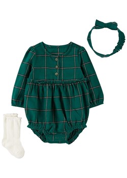 carter&apos;s 3-częściowy zestaw w kolorze zielonym ze sklepu Limango Polska w kategorii Komplety niemowlęce - zdjęcie 165742141