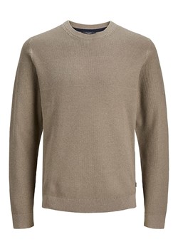 Jack &amp; Jones Sweter w kolorze szarobrązowym ze sklepu Limango Polska w kategorii Swetry męskie - zdjęcie 165742753