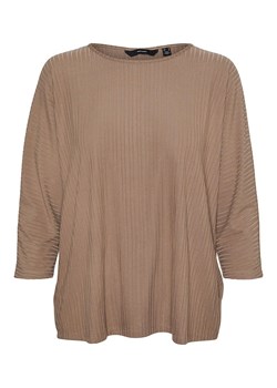 Vero Moda Koszulka w kolorze jasnobrązowym ze sklepu Limango Polska w kategorii Bluzki damskie - zdjęcie 165742933