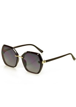 Zmysłowe okulary przeciwsłoneczne MAZZINI GEO CHIC czarny ze sklepu Verostilo w kategorii Okulary przeciwsłoneczne damskie - zdjęcie 165743750