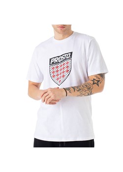 Koszulka Prosto Klasyk Tripad KL232MTEE1211 - biała ze sklepu streetstyle24.pl w kategorii T-shirty męskie - zdjęcie 165749254