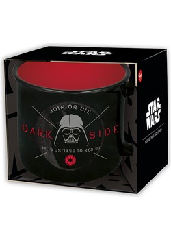 Star Wars Kubek &quot;Gwiezdne wojny&quot; w kolorze czarnym - 360 ml ze sklepu Limango Polska w kategorii Kubki - zdjęcie 165751202