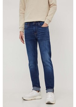 Pepe Jeans jeansy męskie kolor granatowy ze sklepu ANSWEAR.com w kategorii Jeansy męskie - zdjęcie 165756462
