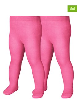 Playshoes Rajstopy (2 pary) w kolorze różowym ze sklepu Limango Polska w kategorii Rajstopy dziecięce - zdjęcie 165784601