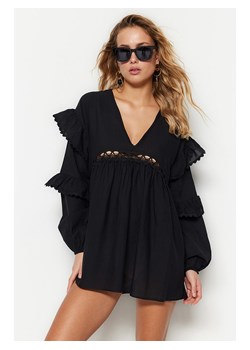 trendyol Sukienka w kolorze czarnym ze sklepu Limango Polska w kategorii Sukienki - zdjęcie 165784674