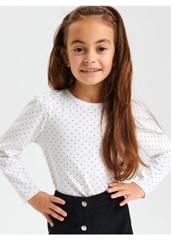 Sinsay - Koszulka - kremowy ze sklepu Sinsay w kategorii Bluzki dziewczęce - zdjęcie 165786213