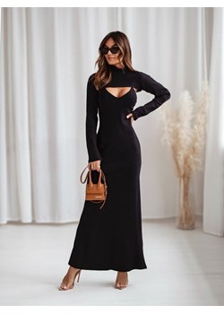 Sukienka Georgia Czarna ze sklepu Lisa Mayo w kategorii Sukienki - zdjęcie 165790273