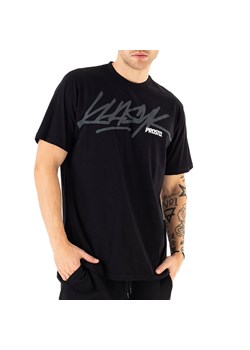 Koszulka Prosto Klasyk Fade KL232MTEE1152 - czarna ze sklepu streetstyle24.pl w kategorii T-shirty męskie - zdjęcie 165791794