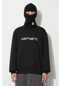 Carhartt WIP bluza Carhartt Sweat męska kolor czarny z aplikacją I030546.0D2XX ze sklepu PRM w kategorii Bluzy męskie - zdjęcie 165796672