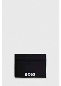 BOSS etui na karty kolor czarny ze sklepu ANSWEAR.com w kategorii Etui - zdjęcie 165797484