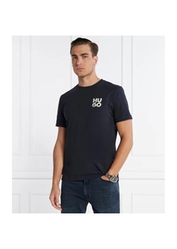HUGO T-shirt Detzington241 | Regular Fit ze sklepu Gomez Fashion Store w kategorii T-shirty męskie - zdjęcie 165797994