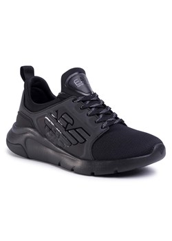 Sneakersy EA7 Emporio Armani X8X057 XCC55 M620 Black/Black ze sklepu eobuwie.pl w kategorii Buty sportowe męskie - zdjęcie 165799172
