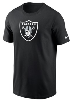 T-shirt męski Nike Logo Essential (NFL Las Vegas Raiders) - Czerń ze sklepu Nike poland w kategorii T-shirty męskie - zdjęcie 165803630