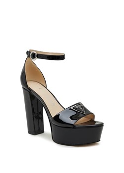 Guess Skórzane sandały na słupku ze sklepu Gomez Fashion Store w kategorii Sandały damskie - zdjęcie 165874720