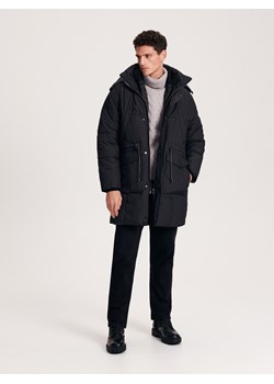 Reserved - Długa kurtka 3 w 1 - czarny ze sklepu Reserved w kategorii Kurtki męskie - zdjęcie 165875680