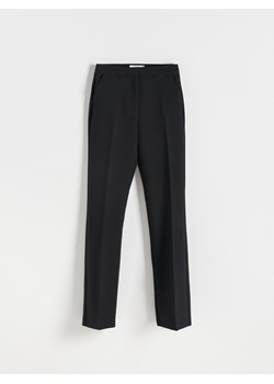 Reserved - Spodnie z kantem - czarny ze sklepu Reserved w kategorii Spodnie damskie - zdjęcie 165876104