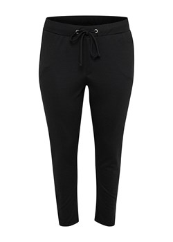KAFFE curve Spodnie dresowe &quot;Olivia&quot; w kolorze czarnym ze sklepu Limango Polska w kategorii Spodnie damskie - zdjęcie 165883850