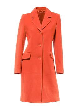 Heine Wełniany płaszcz w kolorze pomarańczowym ze sklepu Limango Polska w kategorii Płaszcze damskie - zdjęcie 165884784