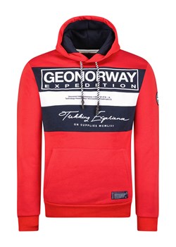 Geographical Norway Bluza w kolorze czerwonym ze sklepu Limango Polska w kategorii Bluzy męskie - zdjęcie 165885800