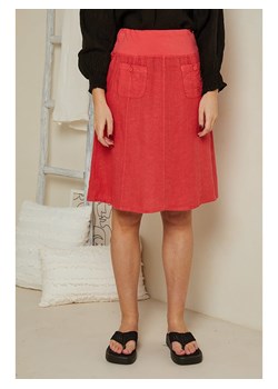 Rodier Lin Lniana spódnica w kolorze czerwonym ze sklepu Limango Polska w kategorii Spódnice - zdjęcie 165887542