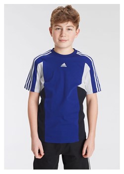 adidas Koszulka w kolorze niebieskim ze sklepu Limango Polska w kategorii T-shirty chłopięce - zdjęcie 165889361