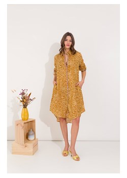 YYDS Sukienka w kolorze musztardowym ze sklepu Limango Polska w kategorii Sukienki - zdjęcie 165889530