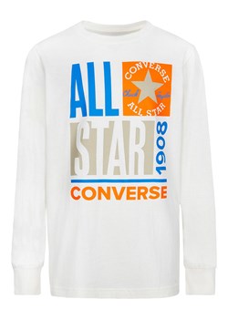 Converse Koszulka w kolorze białym ze wzorem ze sklepu Limango Polska w kategorii T-shirty chłopięce - zdjęcie 165890401