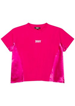 DKNY Koszulka w kolorze różowym ze sklepu Limango Polska w kategorii Bluzki dziewczęce - zdjęcie 165891160