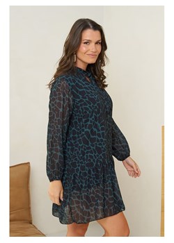 Curvy Lady Sukienka w kolorze czarno-niebieskim ze sklepu Limango Polska w kategorii Sukienki - zdjęcie 165891461