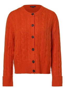 Franco Callegari Kardigan damski Kobiety Wełna pomarańczowy marmurkowy ze sklepu vangraaf w kategorii Swetry damskie - zdjęcie 166001992