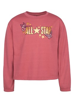 Converse Koszulka w kolorze różowym ze sklepu Limango Polska w kategorii Bluzki dziewczęce - zdjęcie 166002644